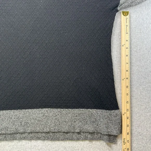 Smartwool Women's Hoodie Small Black Gray Long Sleeve Wool Blend Pullover - Picture 7 of 11